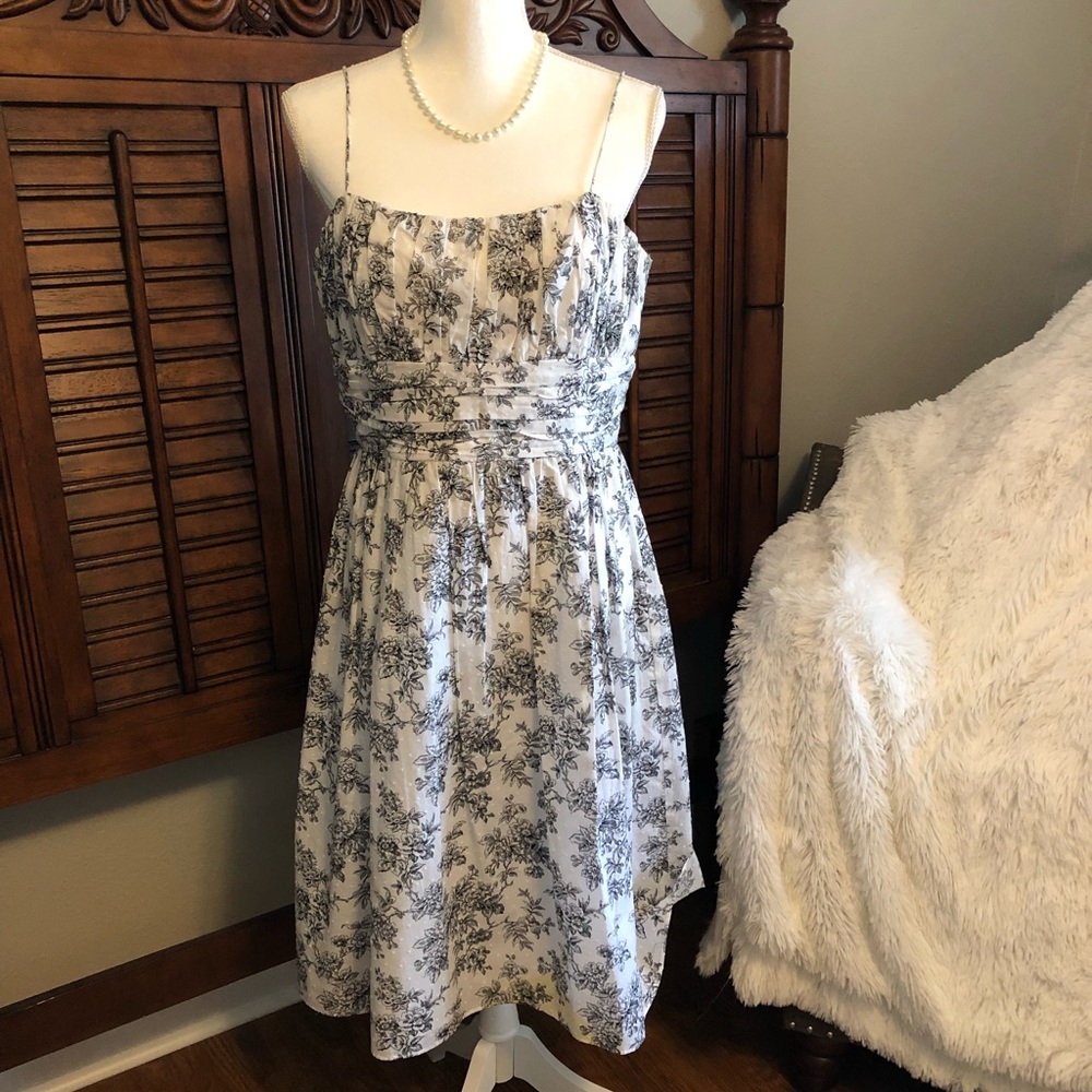Floral Fit and Flare Sundress
